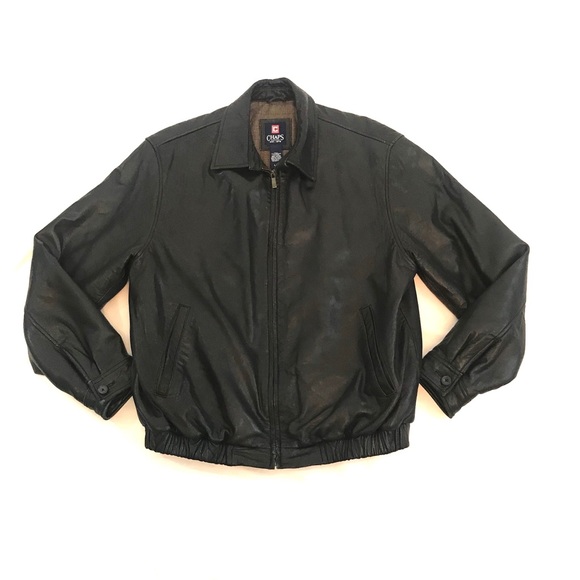 chaps ralph lauren leather jacket